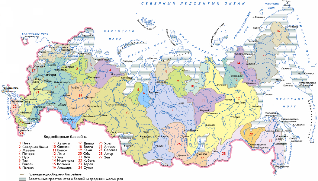 Водосборные бассейны